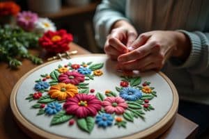 Blumen sticken: Kreative Handarbeitsideen für dich