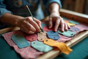 Etiketten weben: Kreative Textilschilder selbst gestalten