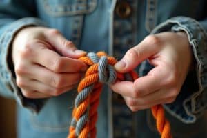 Kordel knüpfen: Einfache Techniken für Anfänger