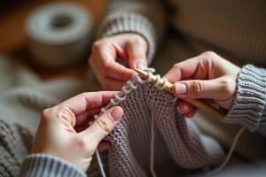 Bumerangferse stricken: So gelingt die Technik!