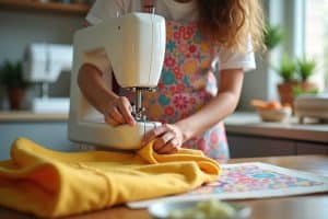 Schürze nähen: Anleitung für Anfänger