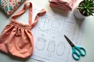 Wickeltasche nähen: Anleitung und Tipps