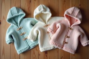 14 Babyjacke Stricken Anleitungen