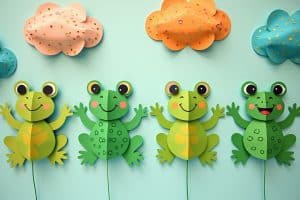 17 kreative Bastelanleitungen für Frösche