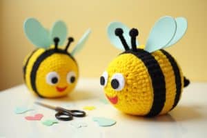 14 Bienen Bastelanleitungen
