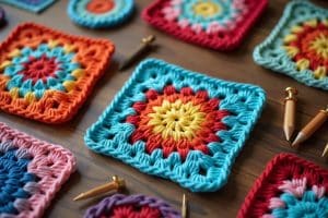 14 Granny Square Häkelideen