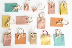 12 Geschenktüten Bastelanleitungen