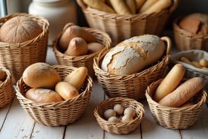 5 Ideen zum Brotkorb flechten